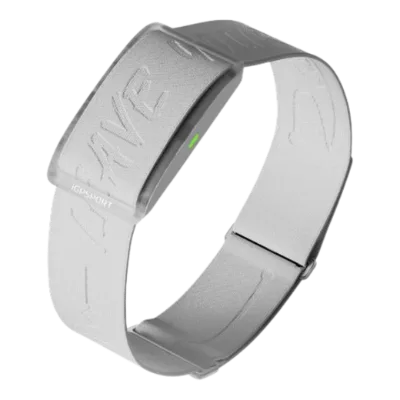 iGPSport HR80 vu de face, avec ses points clés