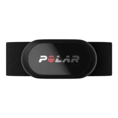 Polar H10 vu de face, avec ses points clés